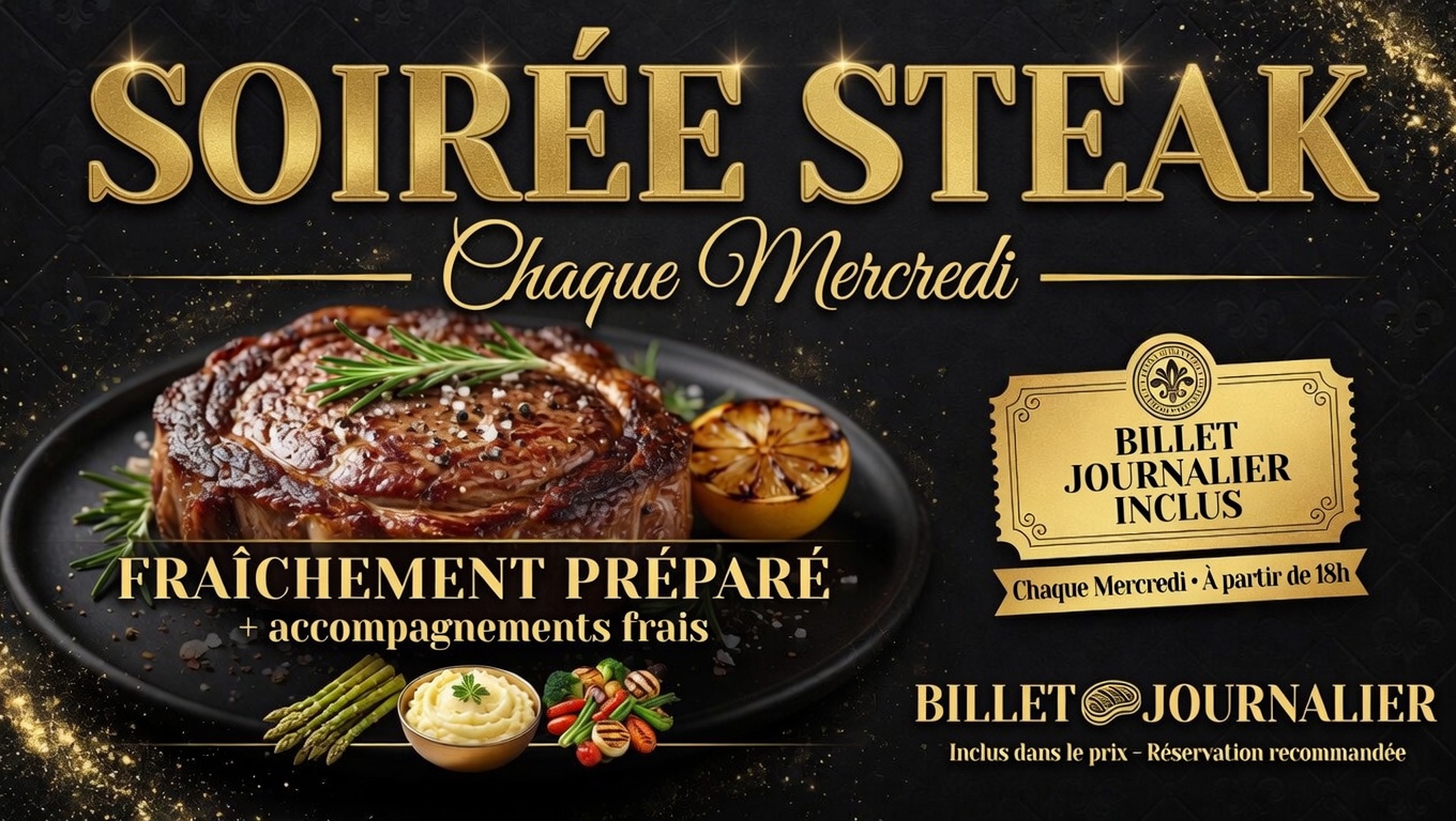 Steak Night à LUXOR